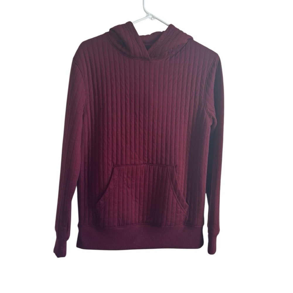 Goodfellow & Co Maroon Hooded Sweater